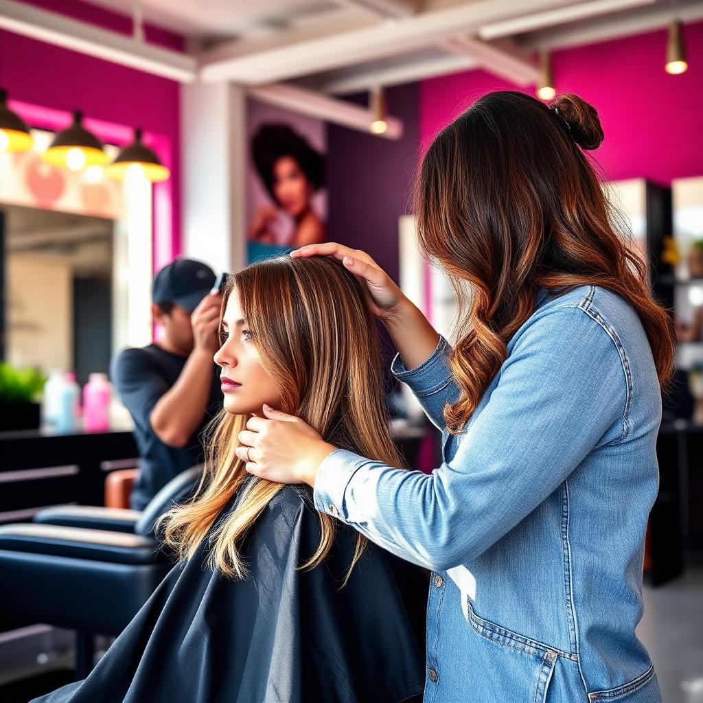 Salones de belleza, perfectamente coordinados